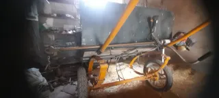 Carro para caballo y llegó