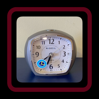 Reloj Despertador Radical Gris