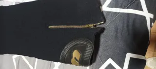 Pantalón de esquí negro con tirantes