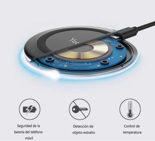 Cargador Inalámbrico Yootech iPhone/Android