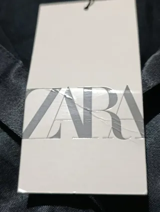 Camisa Zara negra talla S