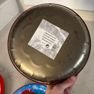 Set 3 piatti decorativi natalizi vintage