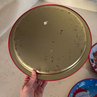 Set 3 piatti decorativi natalizi vintage