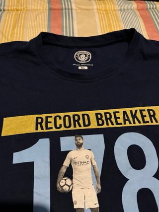 Camiseta Manchester City Sergio Agüero 178. 2018