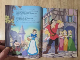 Clásico cuento Disney.La bella y la bestia.GAVIOTA