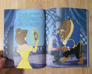 Clásico cuento Disney.La bella y la bestia.GAVIOTA