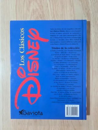 Clásico cuento Disney.La bella y la bestia.GAVIOTA