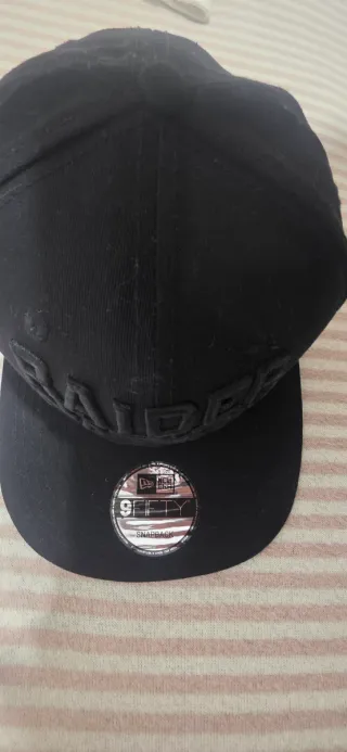 Gorra New Era Raiders Snapback Negra