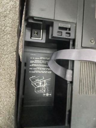 Reproductor Betamax con cinta