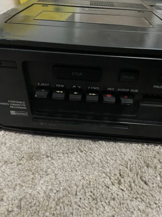 Reproductor Betamax con cinta