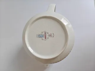 Tetera vintage Pontesa azul y blanco