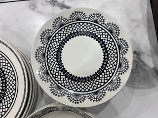 Vajilla Porcelana La Cartuja Medina Negra