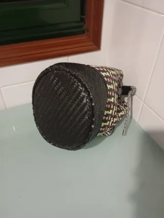 Bolso Bimba y Lola tejido multicolor