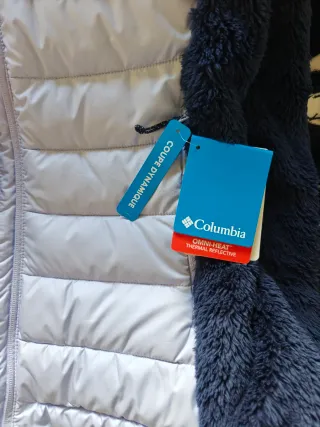 Plumas Columbia con mangas forro polar