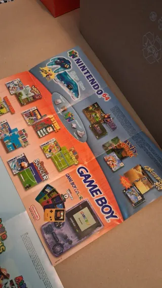 Pósters Pokémon Game Boy y N64