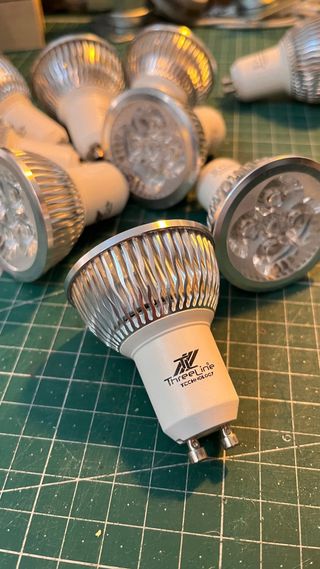 9 Bombillas LED ThreeLine GU10