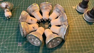 9 Bombillas LED ThreeLine GU10