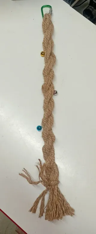 Pack columpio+cuerda para agapornis/periquitos