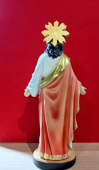 Statua Cuore di Gesù 30 cm Resina