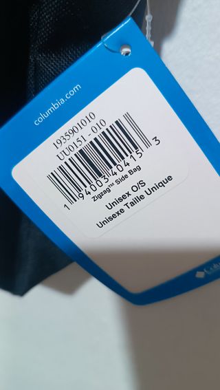 Bandolera Columbia Negra Nueva