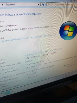 PC ORDENADOR RETRO AIRIS ATHLON XP2800+ WINDOWS 7