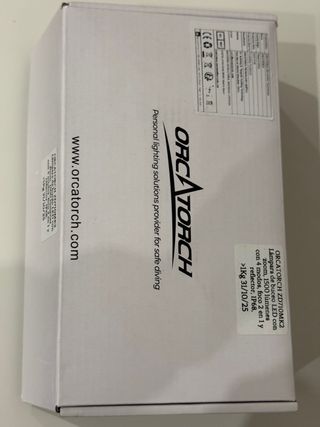 OrcaTorch ZD710 MK2 linterna de buceo