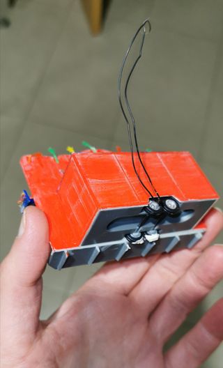 Vintage FALLER caseta atracciones feria maqueta H0