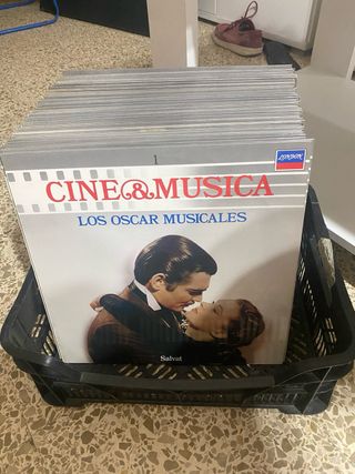 Colección completa LP’s “Cine & música” de Salvat