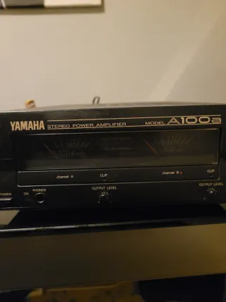 Yamaha A100a Etapa Potencia Estéreo Vintage
