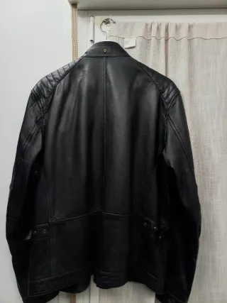 Chaqueta de piel Massimo Dutti