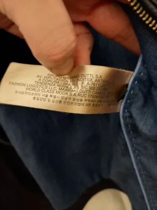 Chaqueta de piel Massimo Dutti