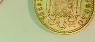 Lote 5 monedas Franco