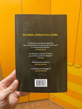 Libro “Maze Runner - Il Labirinto”