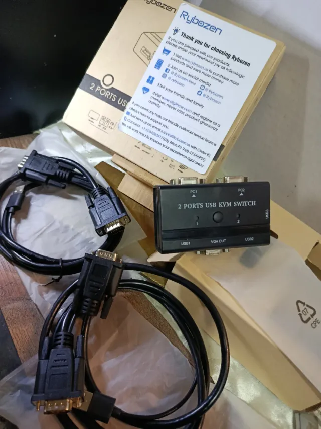 Switch KVM 2 porte VGA MT NUOVO