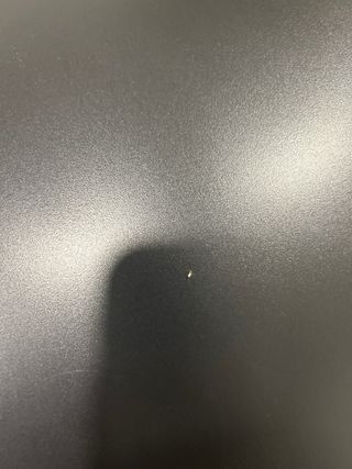 Mesa auxiliar LACK Ikea negro-marrón