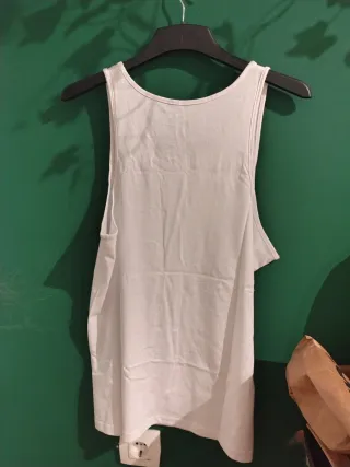 3 Camisetas Tirantes Algodón Pier One Blancas