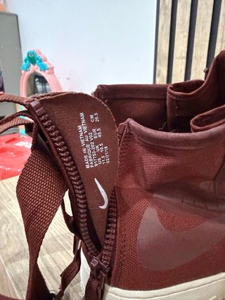 Nike Air Force 1 SF AF1 Bordeaux Stivaletto