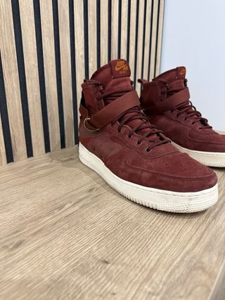 Nike Air Force 1 SF AF1 Bordeaux Stivaletto