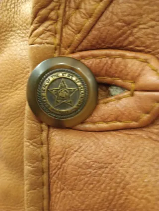 Montone Vintage Artigianale Made in Italy L/XL