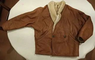 Montone Vintage Artigianale Made in Italy L/XL