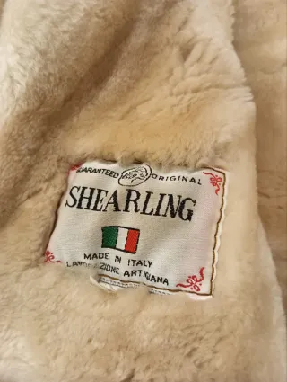 Montone Vintage Artigianale Made in Italy L/XL