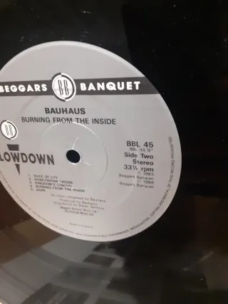 Bauhaus - Burning from the Inside