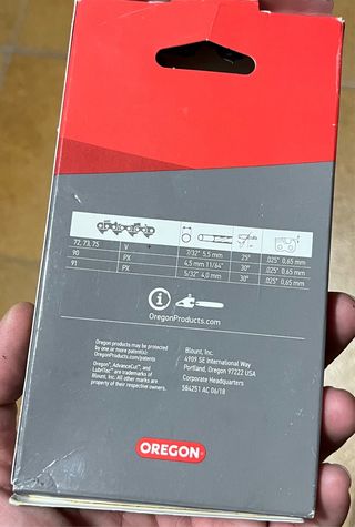 Cadena para motosierra Oregon