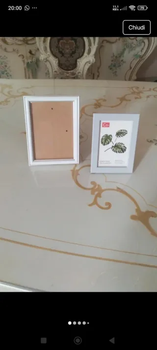 2 Cornici Portafoto