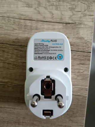 Shelly Plug Wifi Presa Smart