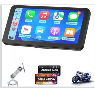 Pantalla Moto CarPlay Android Auto 6.25