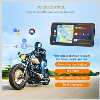 Pantalla Moto CarPlay Android Auto 6.25