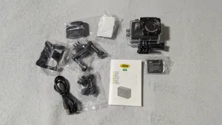 Cámara de Acción JBM 4K Ultra HD sin usar