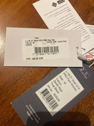 Pantalón SKI Mujer Haglöfs Gore-Tex