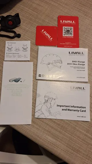 Casco Livall Inteligente con Bluetooth